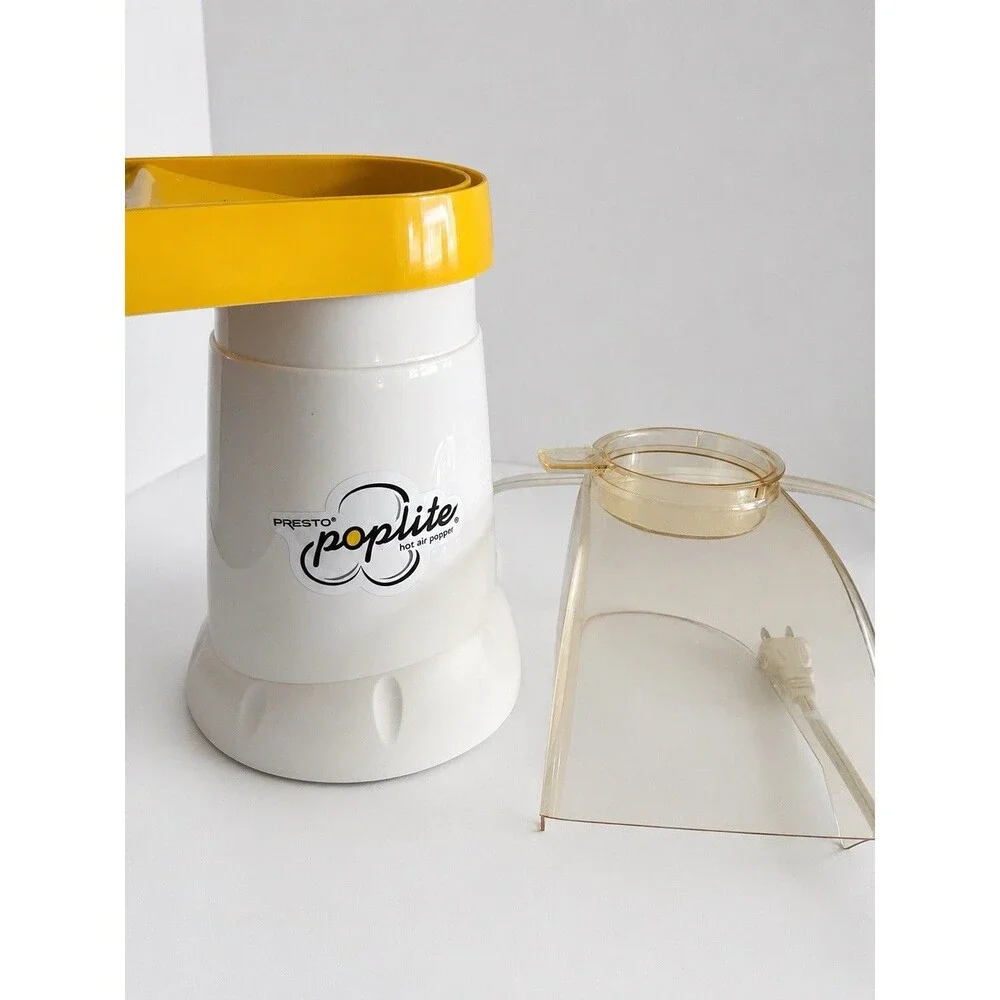 Presto PopLite Hot Air Popcorn Popper Tested OK Model 0482007